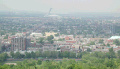 Olympic Stadium from Mount Royal Overlook