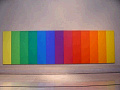 Spectrum II, 1966-67 by Ellsworth Kelly, American born 1923